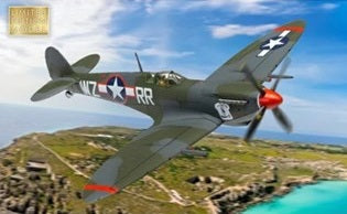 1.72 Scale Diecast Model Aircraft - Supermarine Spitfire MK.I.XC