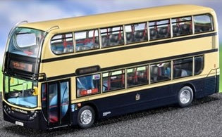 1.76 Scale Diecast Model Alexander Dennis Enviro 400 Heritage National Express Double Decker Bus - West Midlands 4722