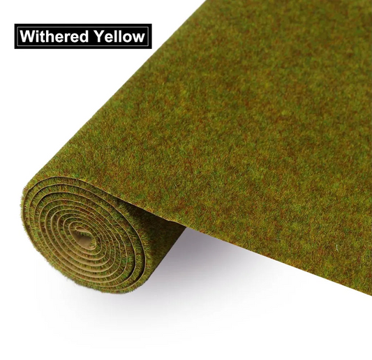 DMG Grass Mat - Withered Yellow For Model Railways