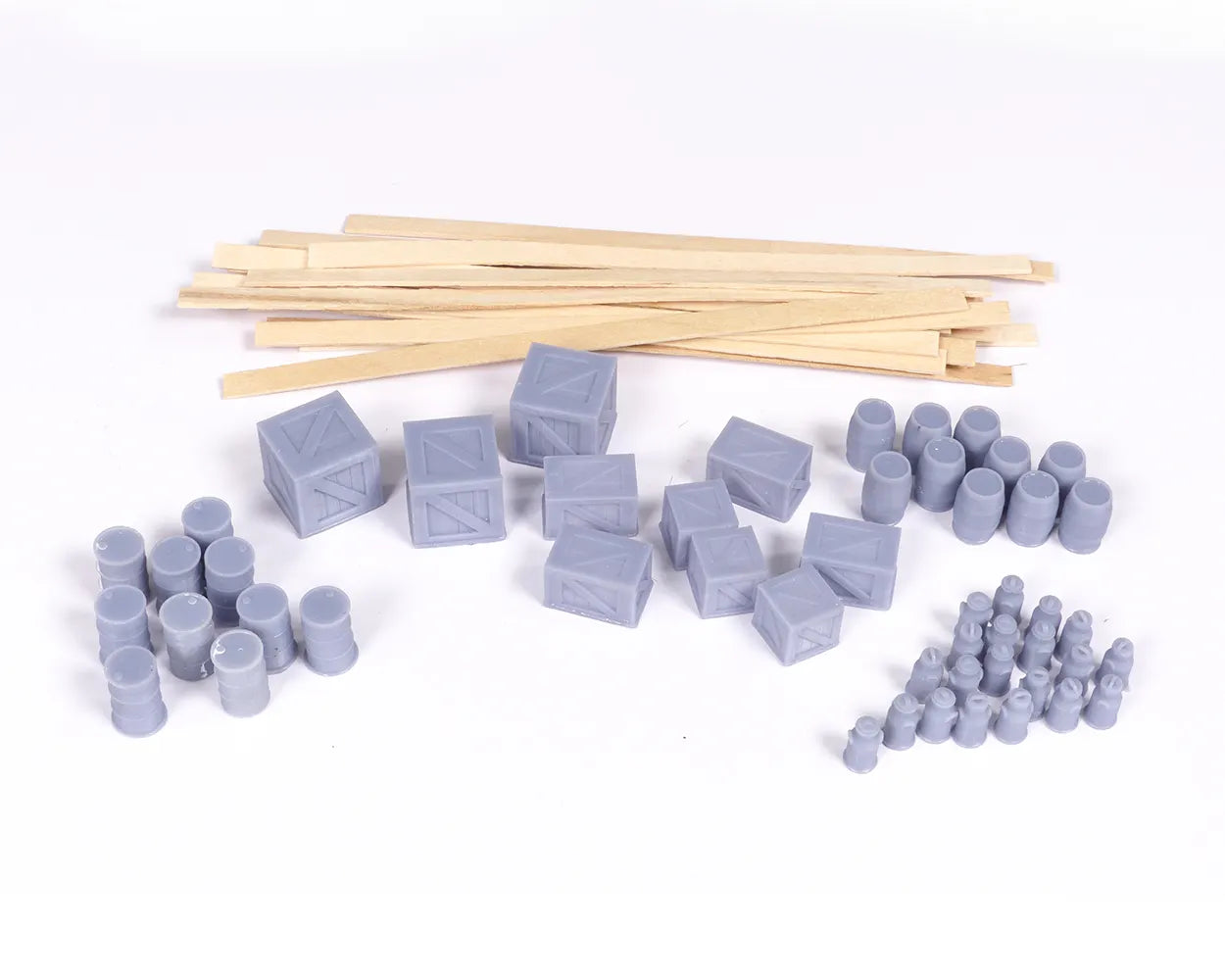 Geoscenics Freight Yard Bumper Pack_OO Gauge_For Model Railways