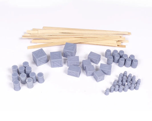 Geoscenics Freight Yard Bumper Pack_OO Gauge_For Model Railways
