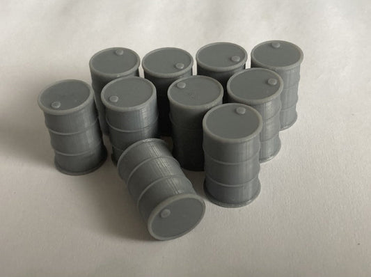 Geoscenics Oil Drums_O Gauge_For Model Railways