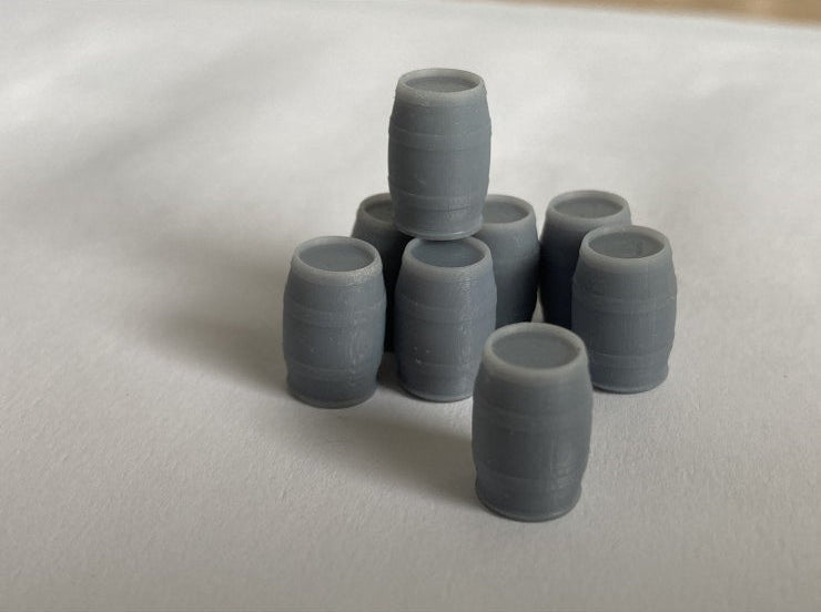 Geoscenics Whiskey Barrels_OO Gauge_For Model Railways