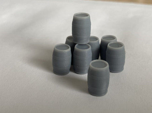 Geoscenics Whiskey Barrels_OO Gauge_For Model Railways