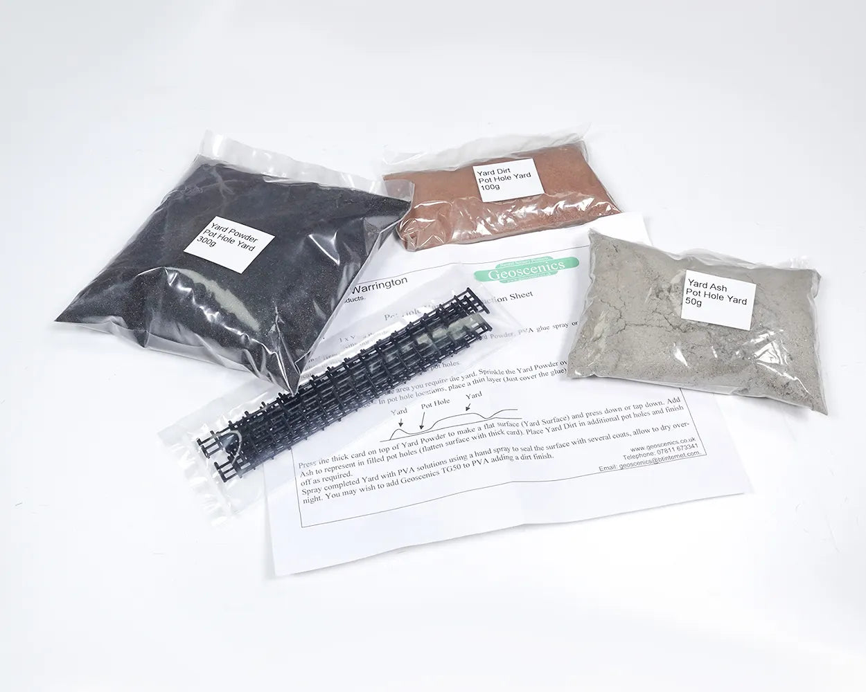 Geoscenics Yard Pot Hole Bundle For Model Railways