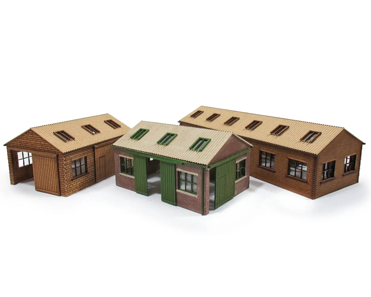 Limited Edition JSModels Multi-Purpose Shed Kit Model Railway Accessories - Stone Finish