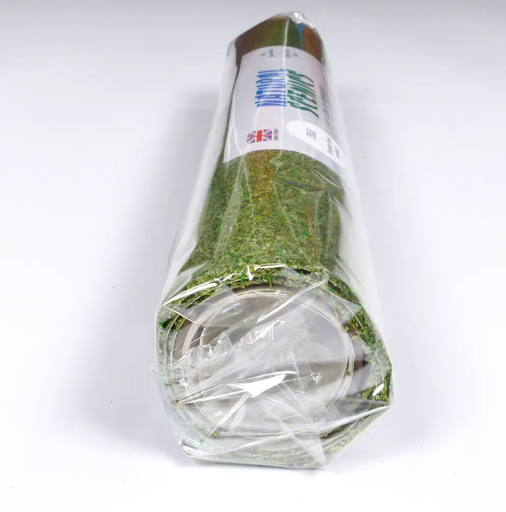 Natural Scenics Paper Backed Spring Green Model Railway Cover Mat_300mm x 500mm