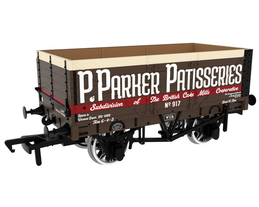 Rapido Limited Edition P. Parker Patisseries 7-Plank Private Owner Wagon_OO_ - World of Railways Exclusive