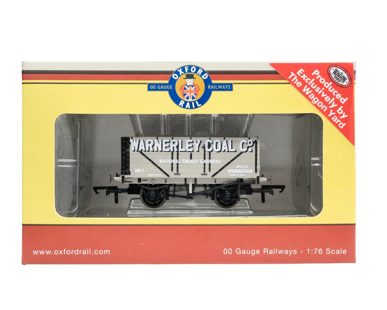 The Wagon Yard Limited Edition Warnerley Coal Co Wagon_OO_ - World of Railways Exclusive in Box