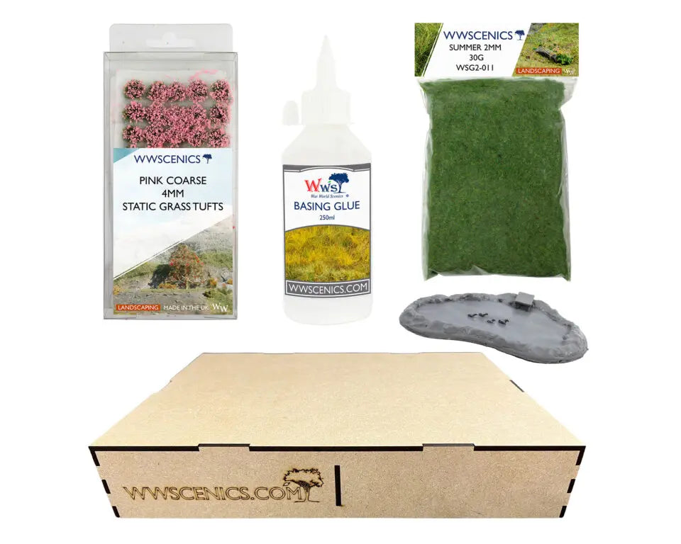 WWScenics Pond Bundle For Model Railways Contents