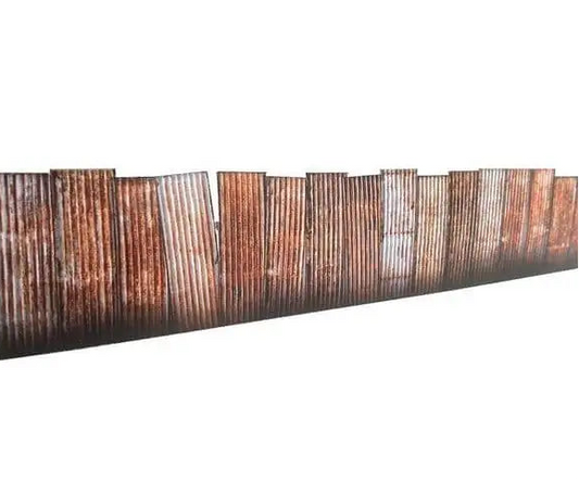 WWScenics Scale Model Railway Scenery - Fencing_Gate_Walls Pack