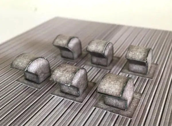 WWScenics Scale Model Railway Scenery - Industry Detailing Pack