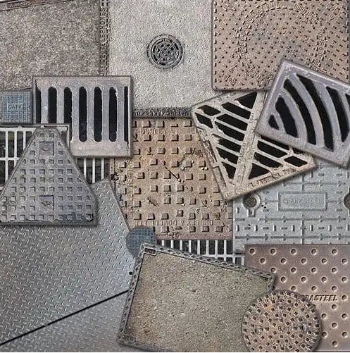 WWScenics Scale Model Railway Scenery - Road Detailing Pack Contents 5