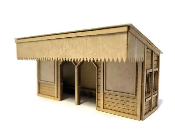 WWScenics Scale Model Railway Scenery - Steam Era Station Platform Detailing Pack