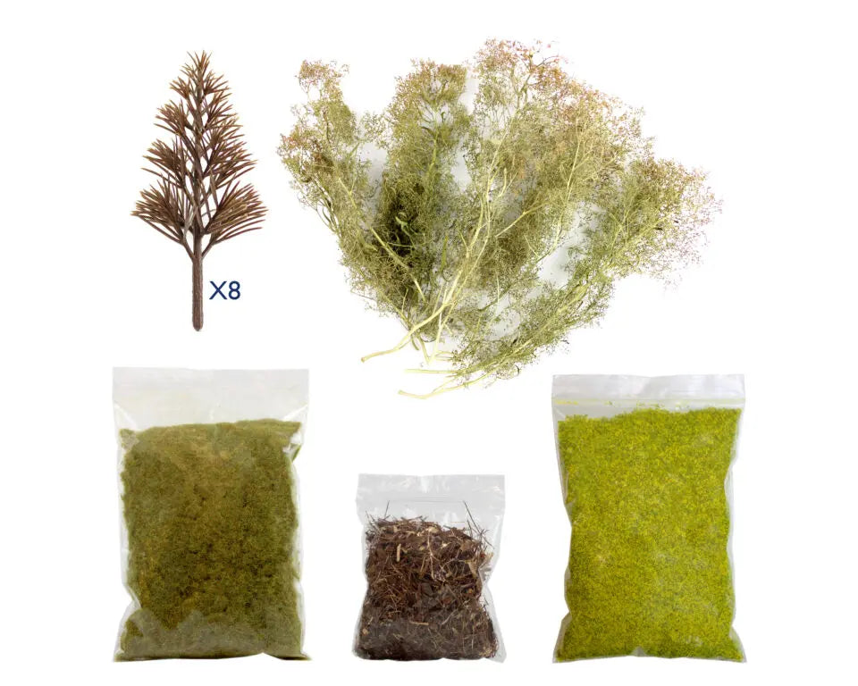 WWScenics Scenic Realistic Dead Tree Making Kit For Model Railways